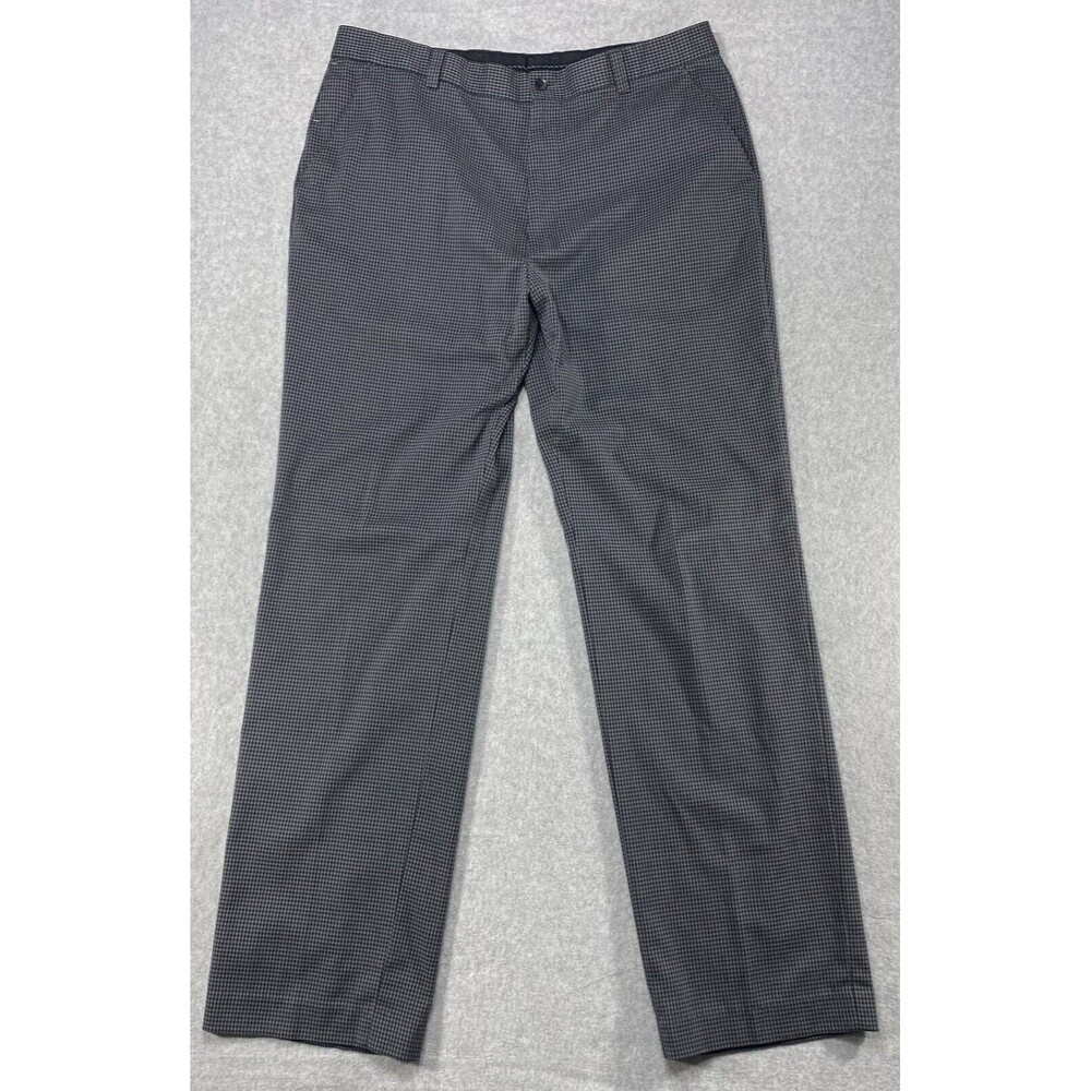Cutter & Buck Pants Mens Sz 36x33 Gingham Check‎ Golf Athleisure Preppy Casual